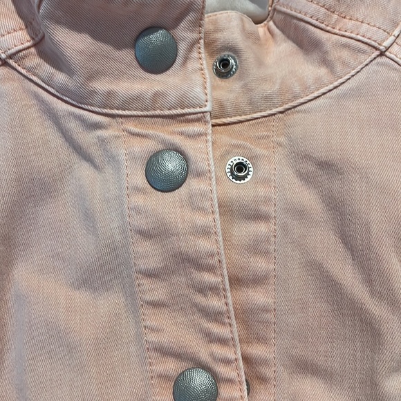 Chicos Stretch Denim Jacket Size large - Picture 10 of 12